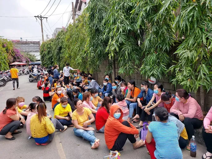 400 cong nhan dinh cong vi bi no hon 9 ty tien luong, BHXH hinh anh