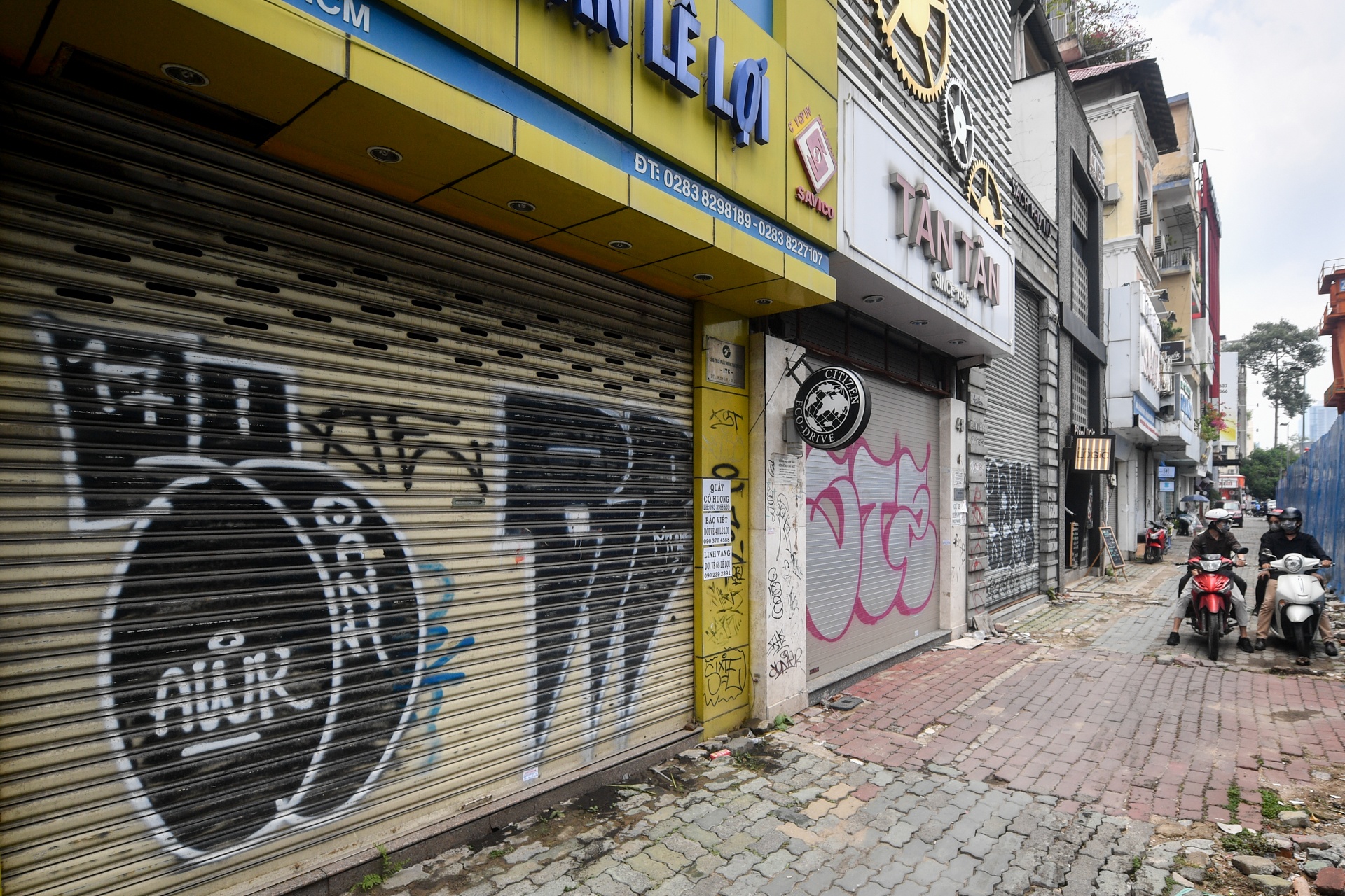 Quan xa diu hiu doc duong Le Loi suot 7 nam hinh anh