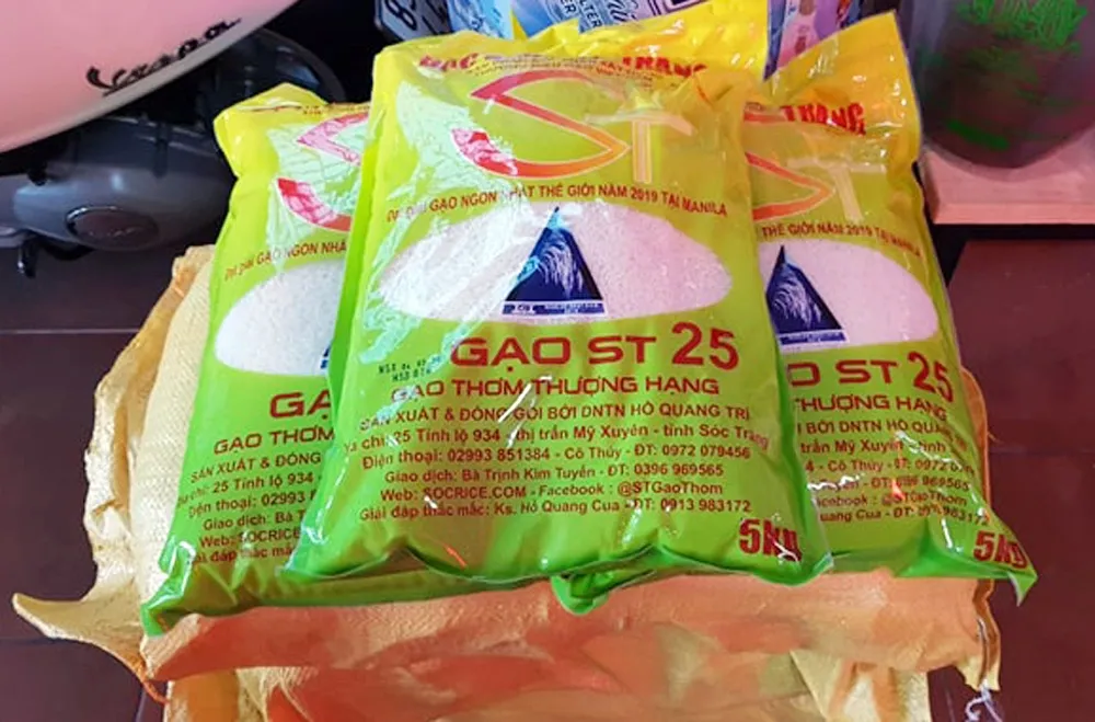 Gao ST25 'ngon nhat the gioi' co nguy co bi 'danh cap' hinh anh