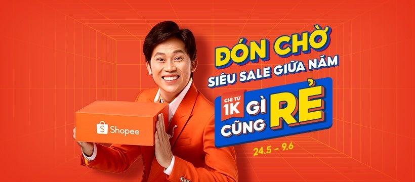 Shopee go bo hinh anh Hoai Linh hinh anh