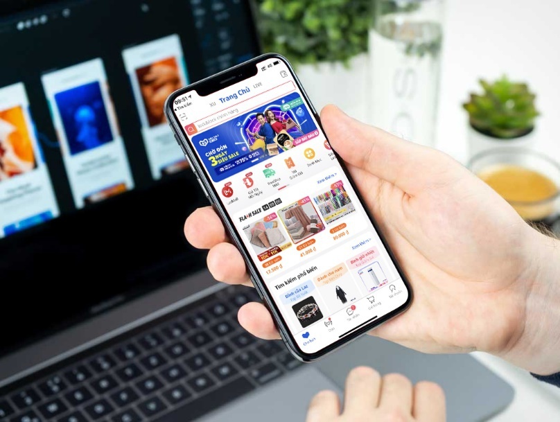 Doanh nghiep thuong mai dien tu ngoai vuot san noi hinh anh