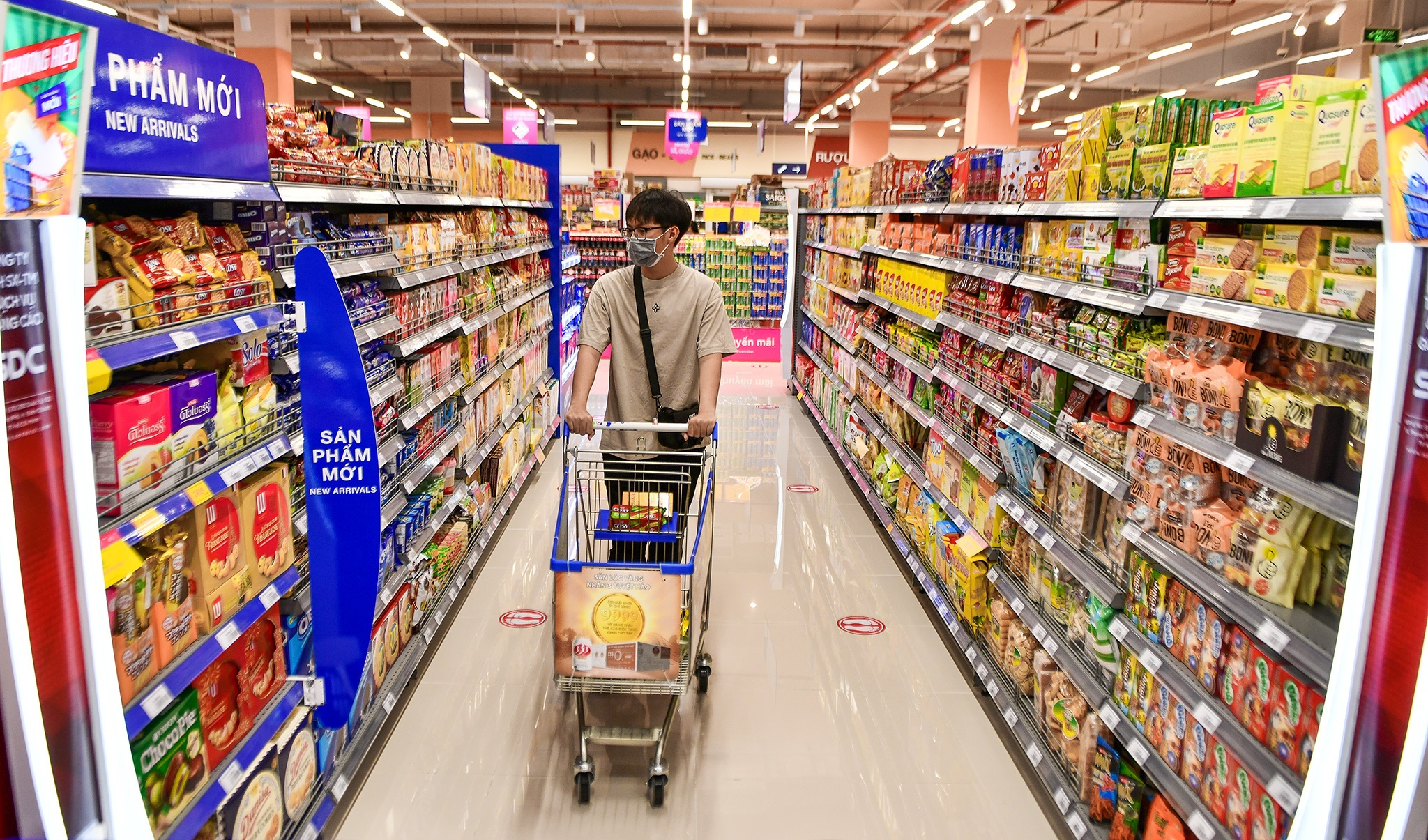 Cac sieu thi TP.HCM phan ung the nao khi lien quan ca mac Covid-19? hinh anh