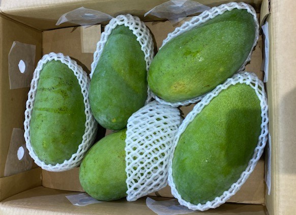 Gan 300.000 dong/kg xoai xanh Viet Nam ban tai Australia hinh anh