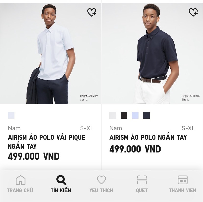 Uniqlo mo ban online anh 1