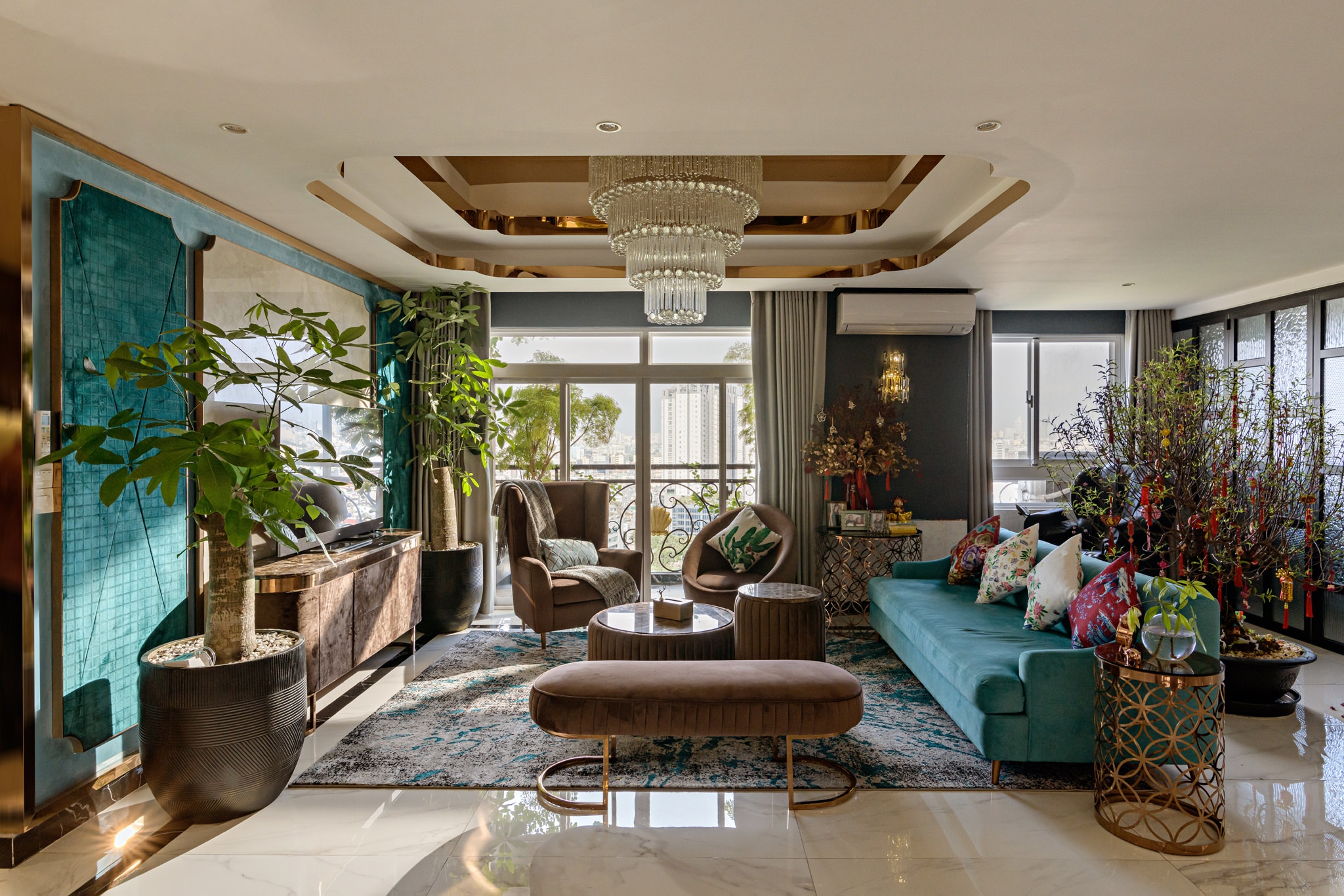 Chi 2 ty dong hop nhat 2 can ho dam mau sac A Dong hinh anh