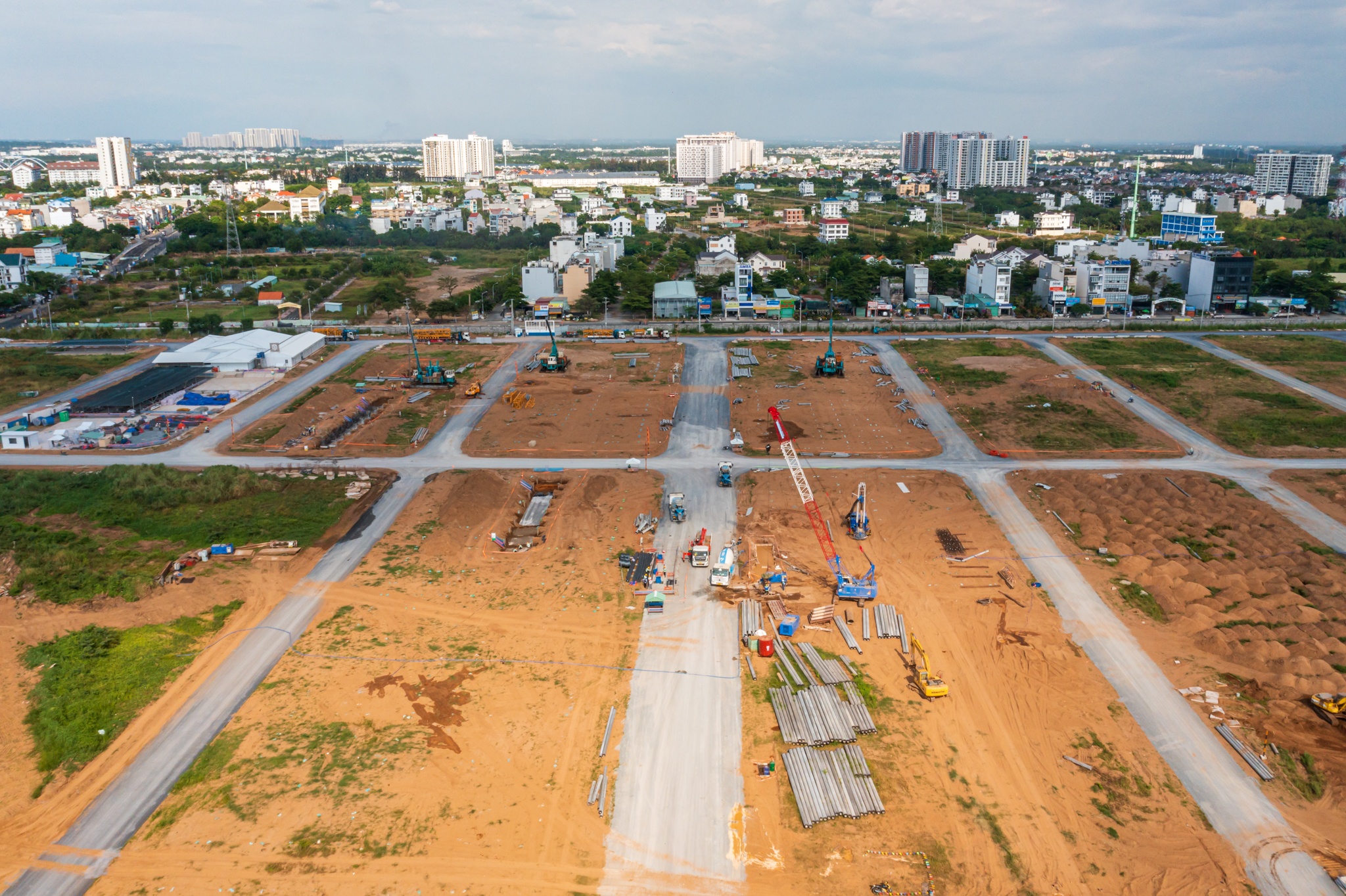 Cong truong cac du an dai do thi o TP.HCM anh 2