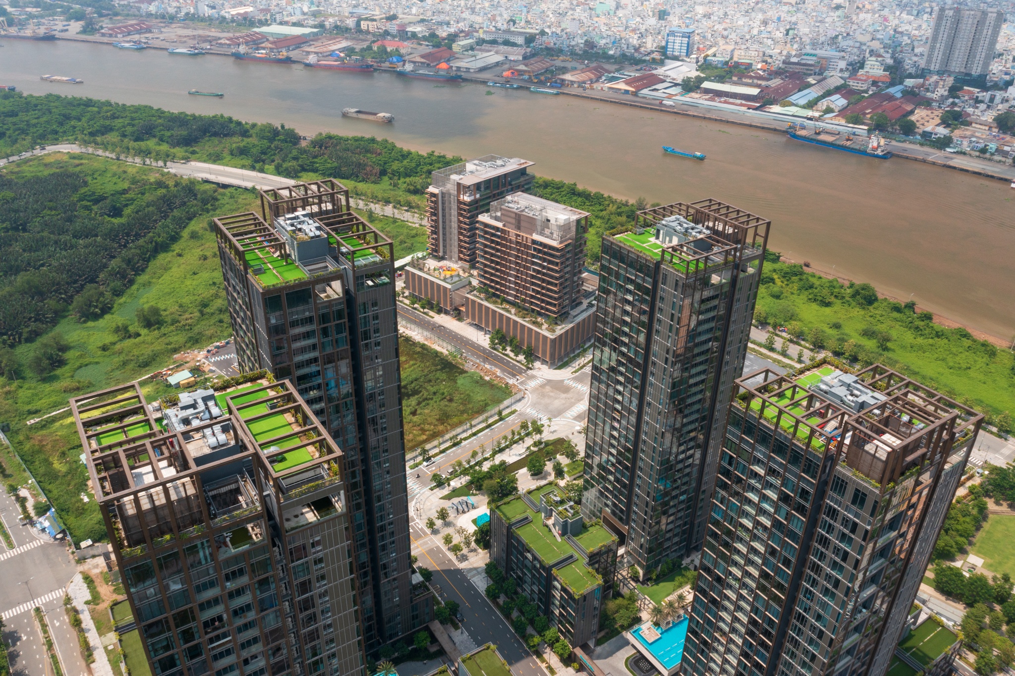 Savills: Van phong moi cho khu trung tam TP.HCM se den tu Thu Thiem hinh anh