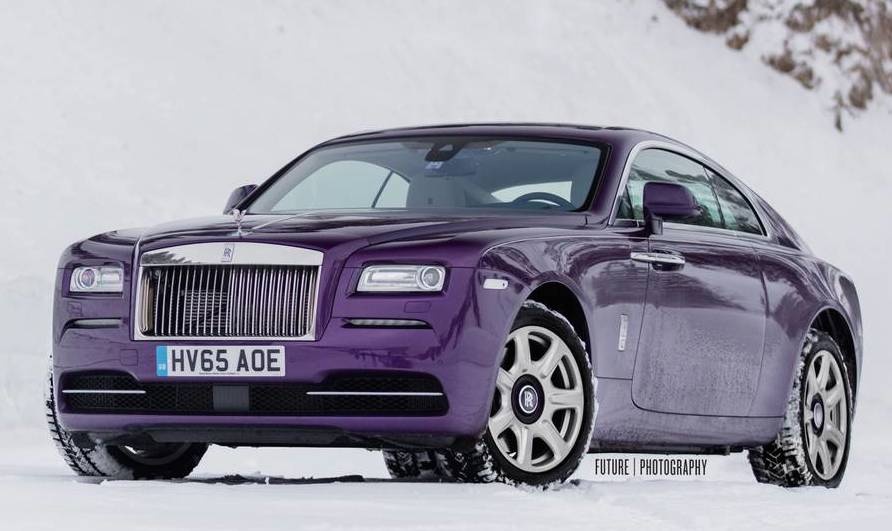 Rolls-Royce Wraith mau tim doc nhat the gioi hinh anh