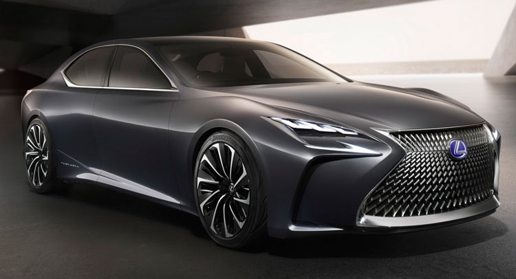Lexus san xuat LF-FC de doa BMW 7-Series hinh anh