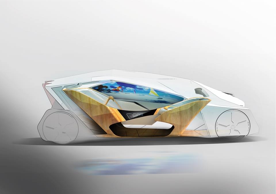 concept,  xe tu lai,  trien lam Geneva 2016,  Origami,  gap giay,  LED,  OLED anh 12