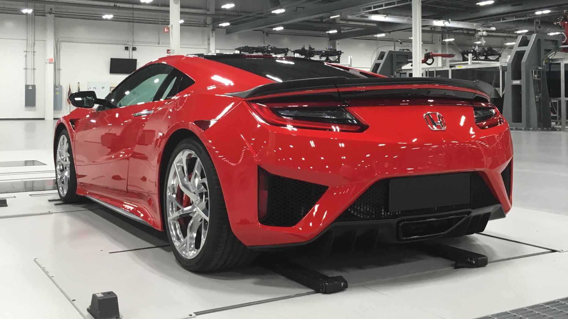 Sieu xe Honda NSX ra mat anh 6