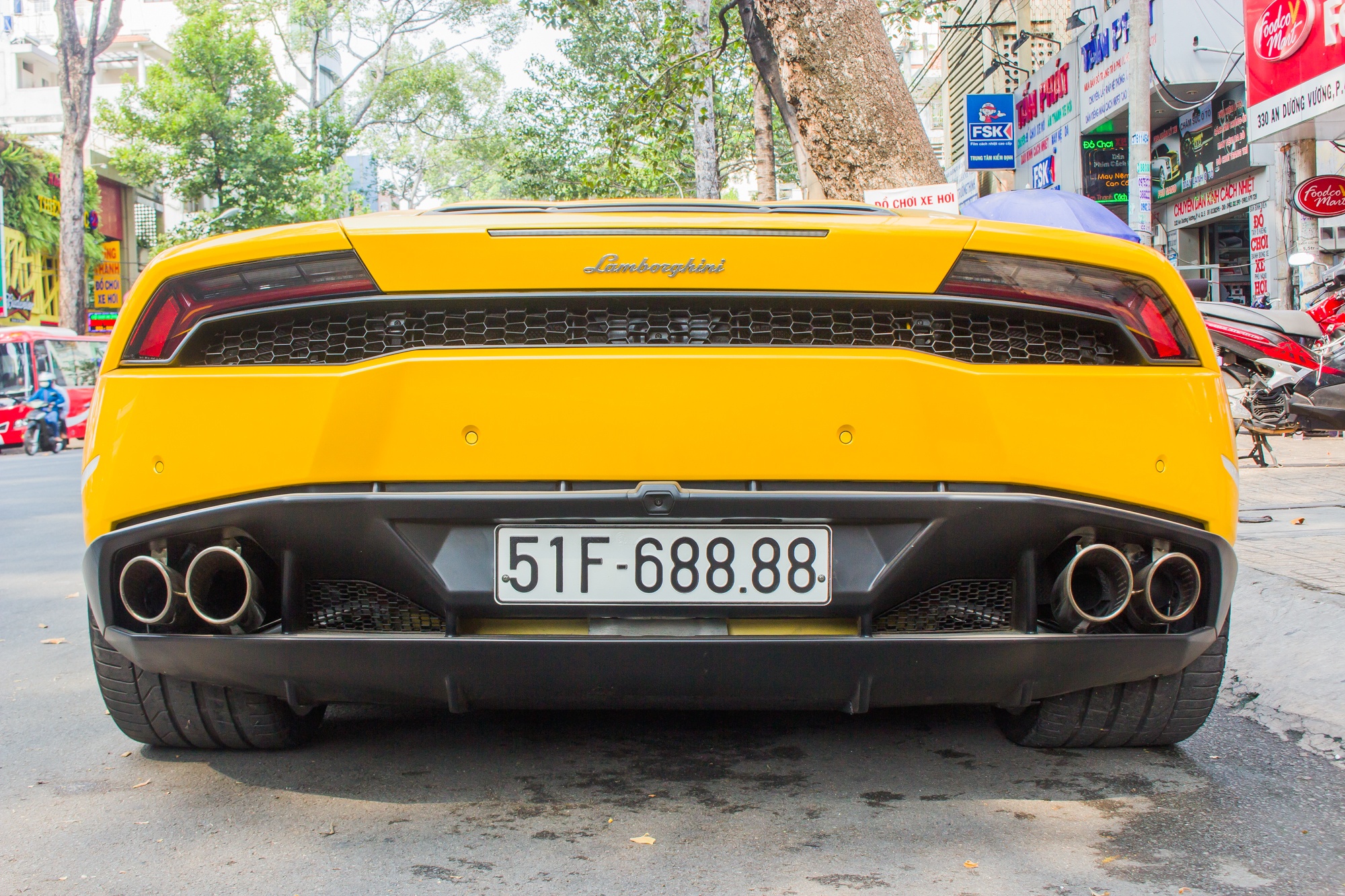 Lamborghini Huracan bien dep o Sai Gon anh 6