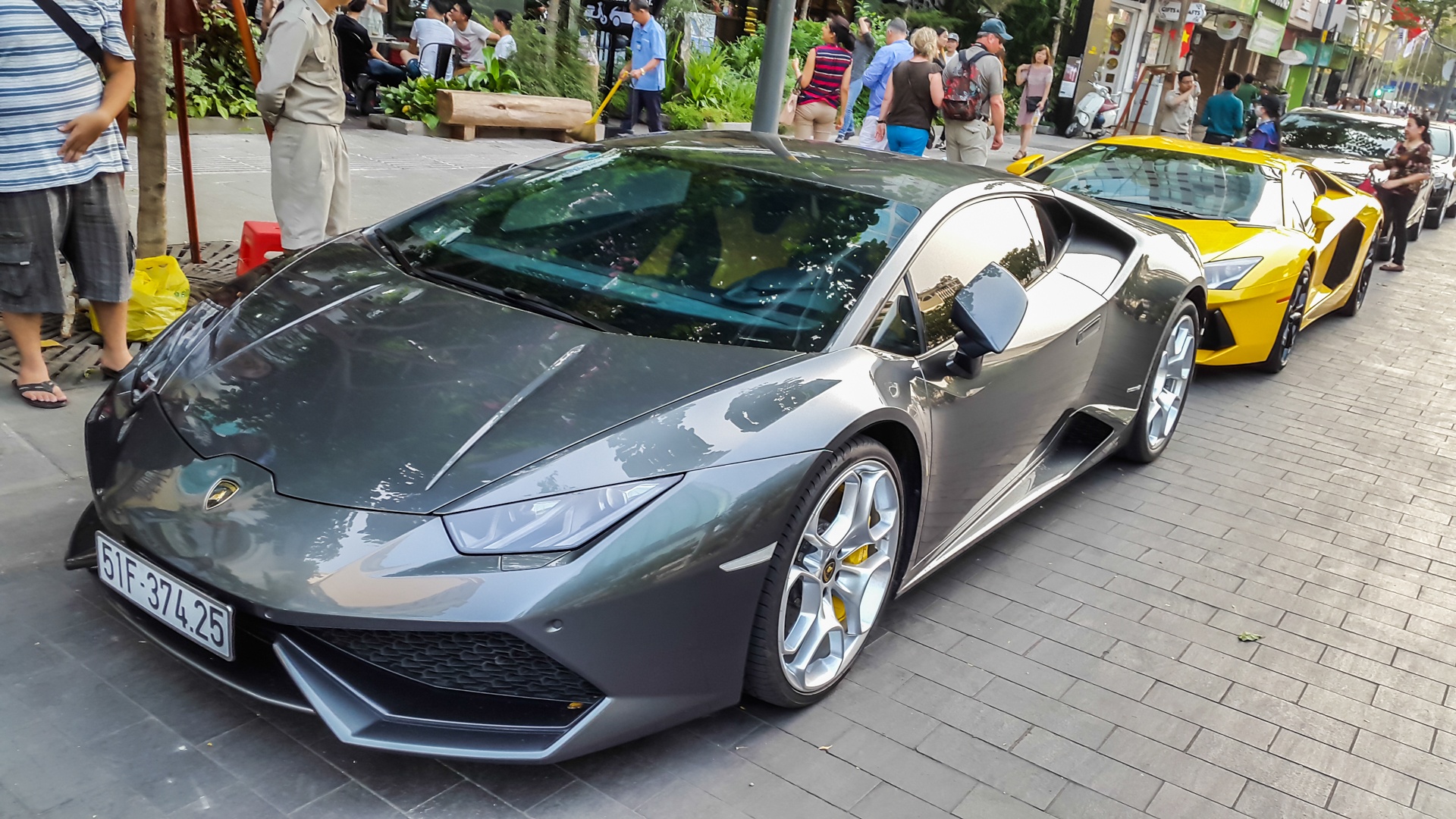Lamborghini,  Lamborghini Huracan,  Lamborghini Aventador,  sieu xe anh 3