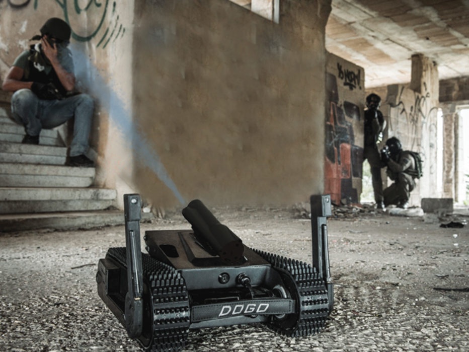 Robot cảnh sát thiện chiến nhất thế giới ảnh 4 Robot canh sat thien chien nhat the gioi anh 4