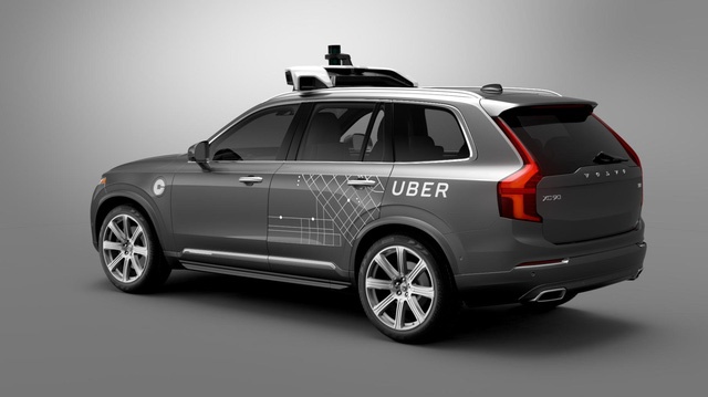 Uber thử nghiệm miễn phí xe tự lái Volvo ảnh 1 Uber thu nghiem mien phi xe tu lai Volvo anh 1