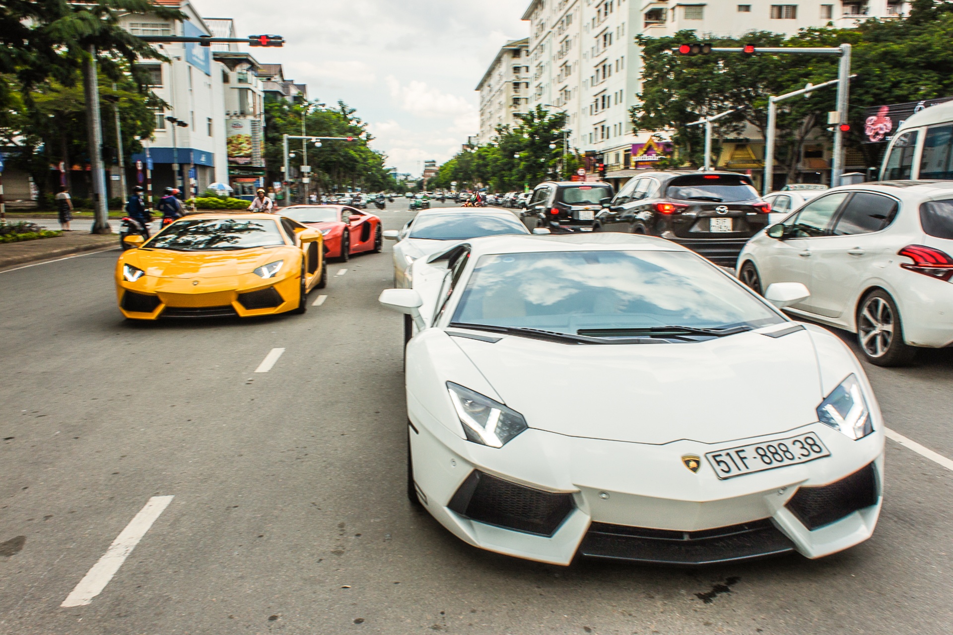 sieu xe Lamborghini o Sai Gon anh 2