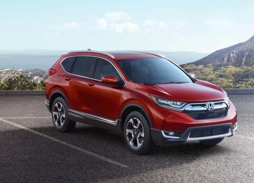 Honda CR-V 2017 ra mat: Vo mong xe 7 cho hinh anh