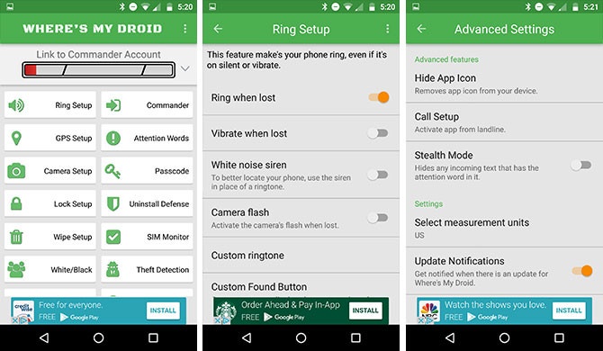 Tim lai dien thoai Android bi mat anh 5