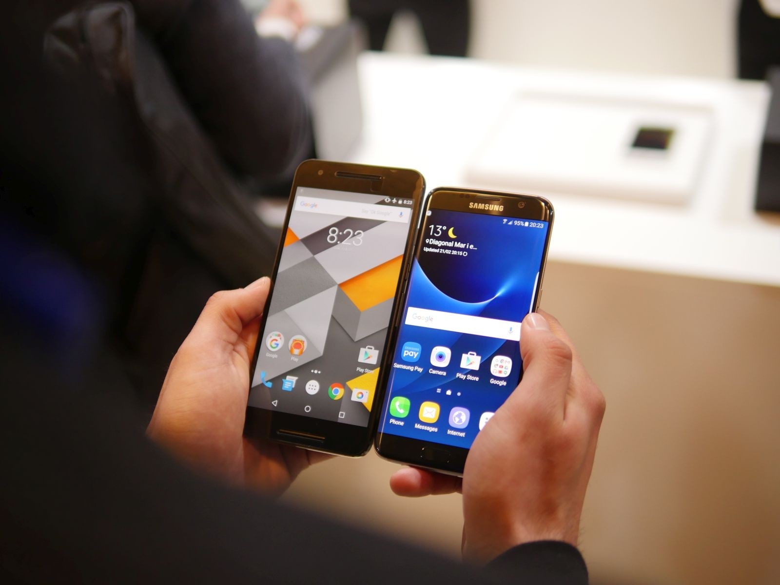 Nhung smartphone duoc len Android 7.0 Nougat hinh anh