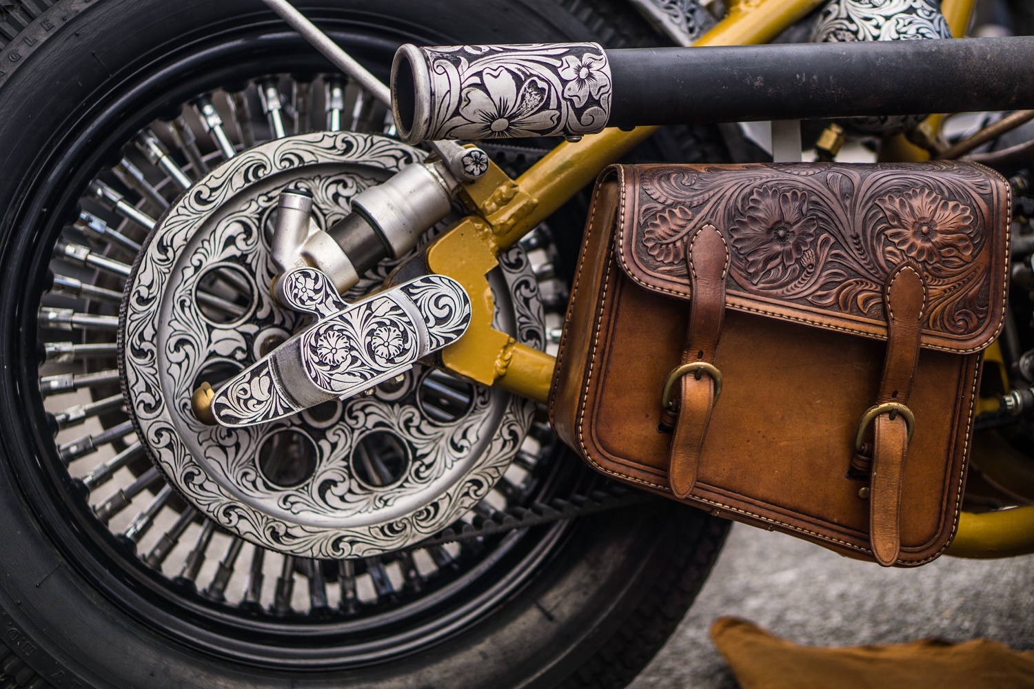 Harley-Davidson độ hoa văn ảnh 11 Harley-Davidson do hoa van anh 11