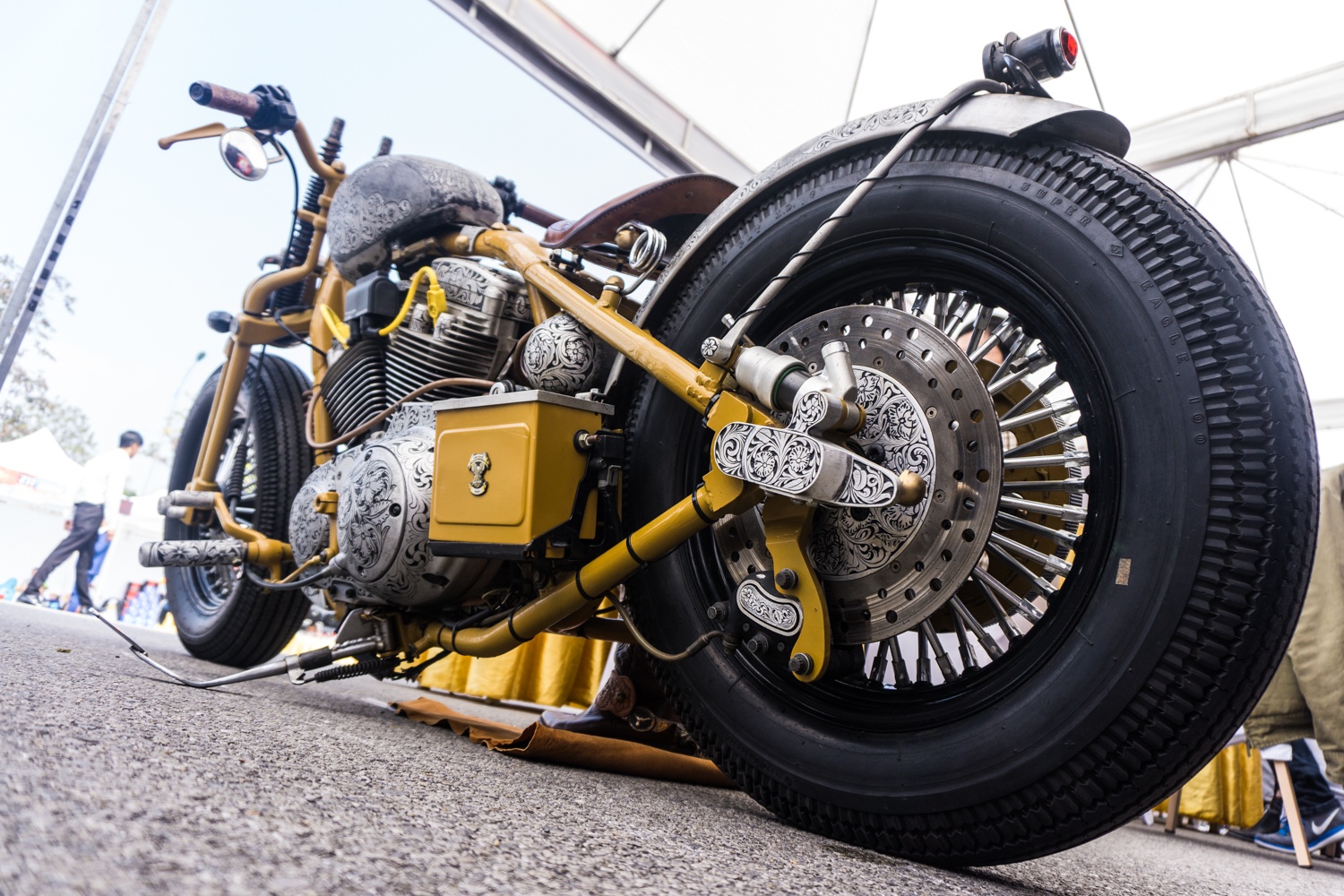 Harley-Davidson độ hoa văn ảnh 2 Harley-Davidson do hoa van anh 2