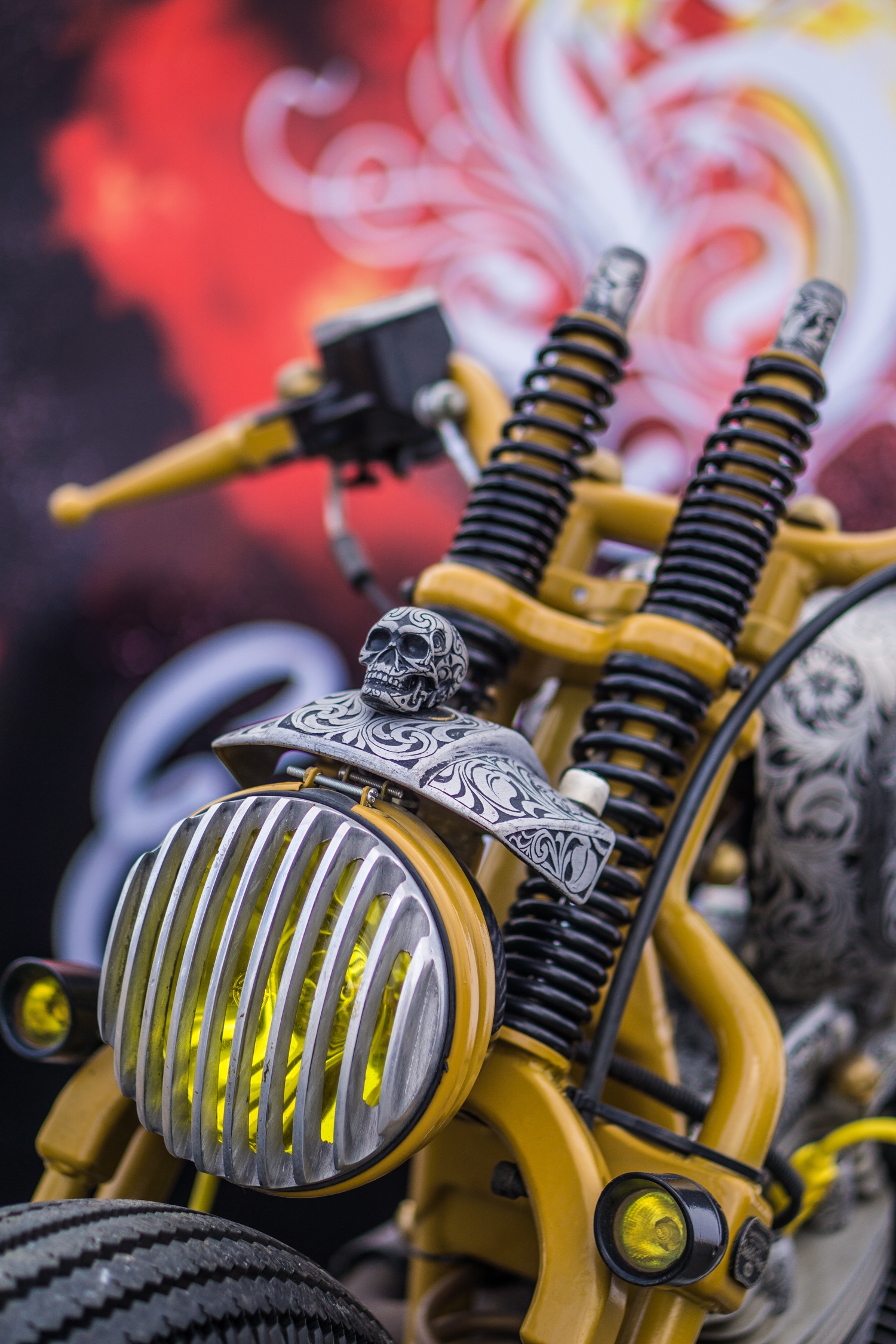 Harley-Davidson độ hoa văn ảnh 4 Harley-Davidson do hoa van anh 4