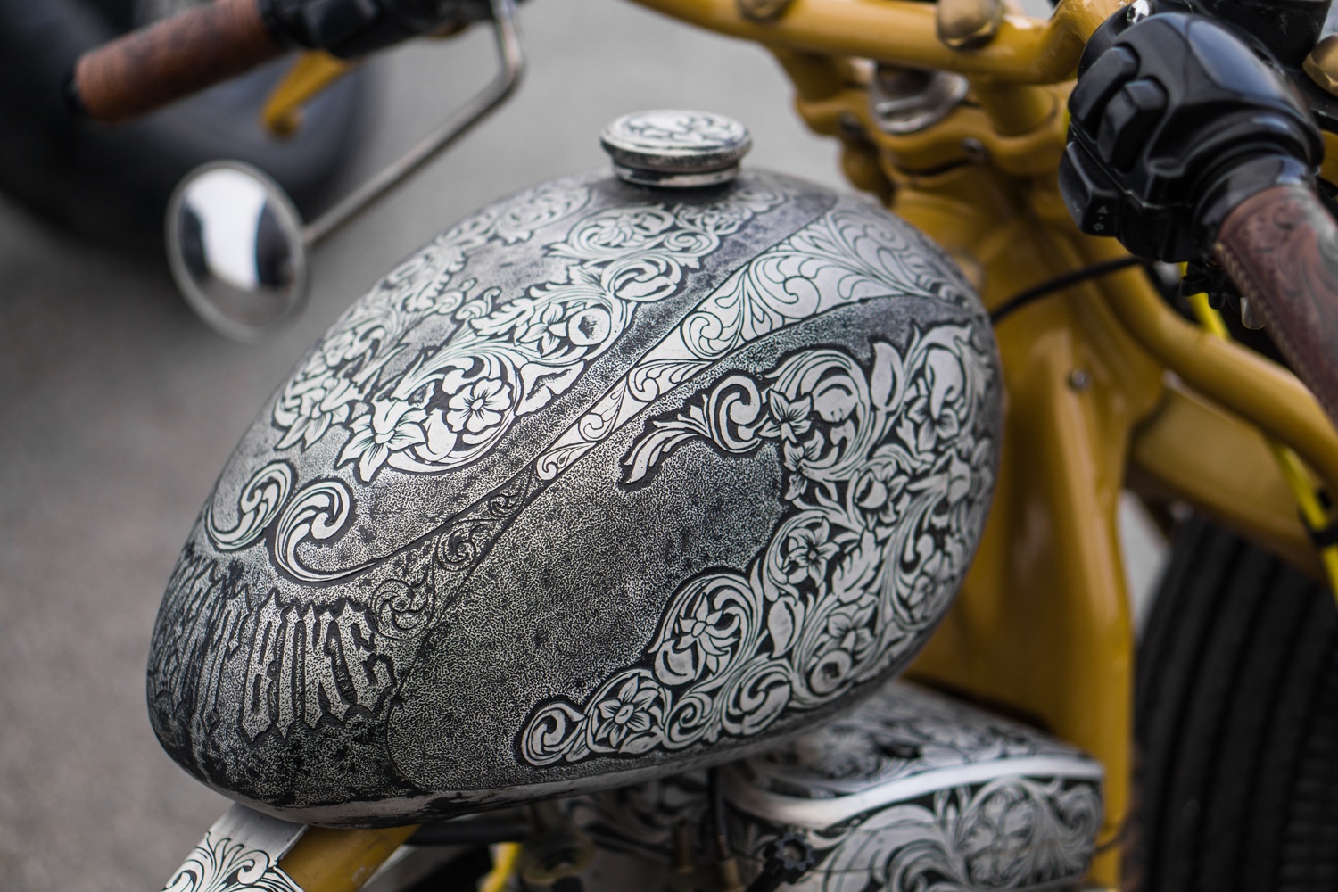 Harley-Davidson độ hoa văn ảnh 8 Harley-Davidson do hoa van anh 8