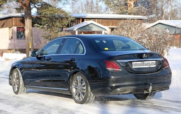 Mercedes Benz C Class 2018 lộ diện ảnh 3 Mercedes Benz C Class 2018 lo dien anh 3