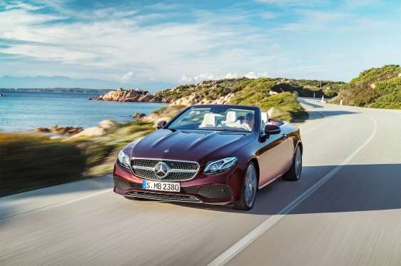 Nhung hinh anh dau tien cua Mercedes-Benz E-Class Cabriolet 2018 hinh anh