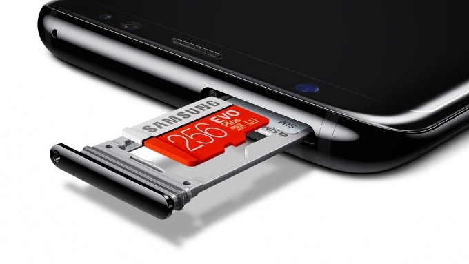 64 GB la tieu chuan bo nho dien thoai nam 2017 hinh anh