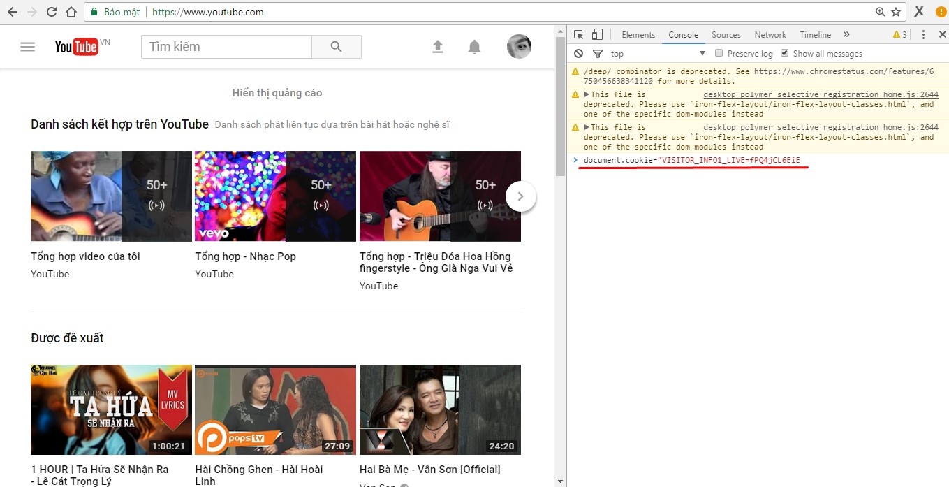Darkmode,  YouTube anh 1