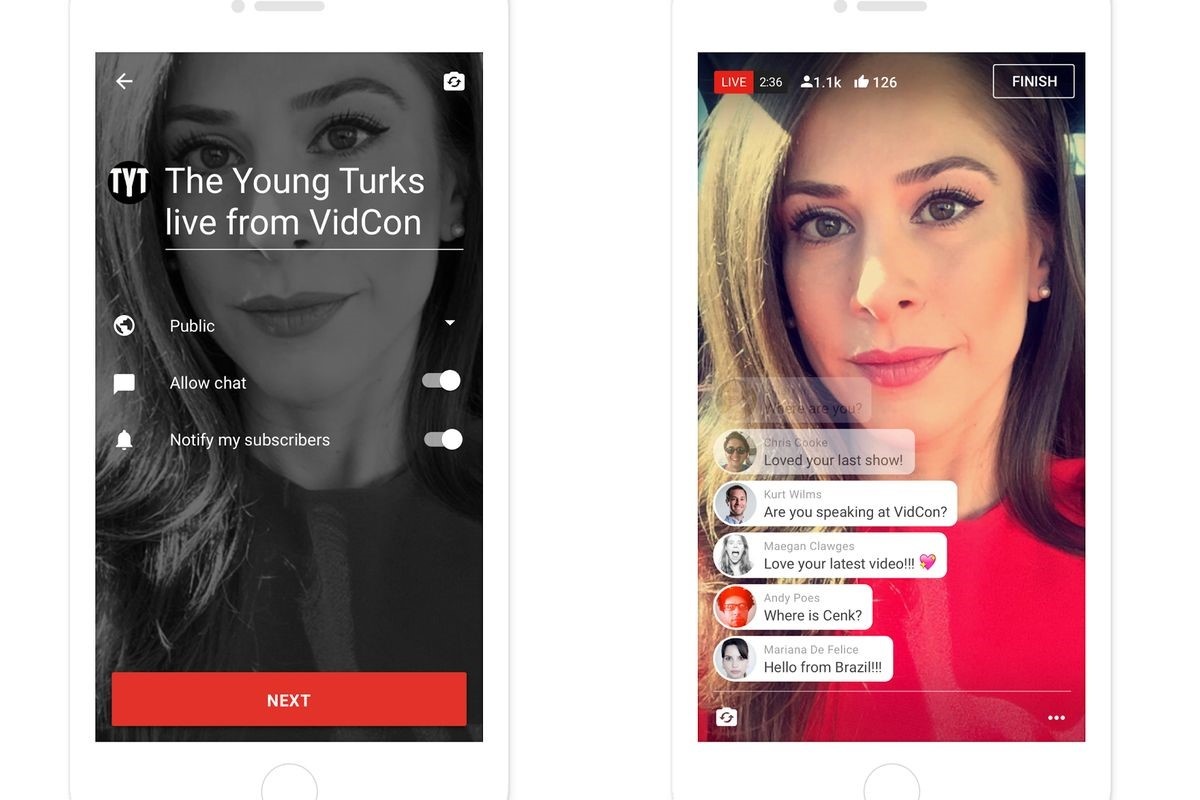 Co 1.000 nguoi theo doi, ban co the livestream tren YouTube hinh anh