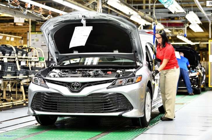 Camry 2018 bắt đầu được sản xuất tại Mỹ ảnh 3 Camry 2018 bat dau duoc san xuat tai My anh 3