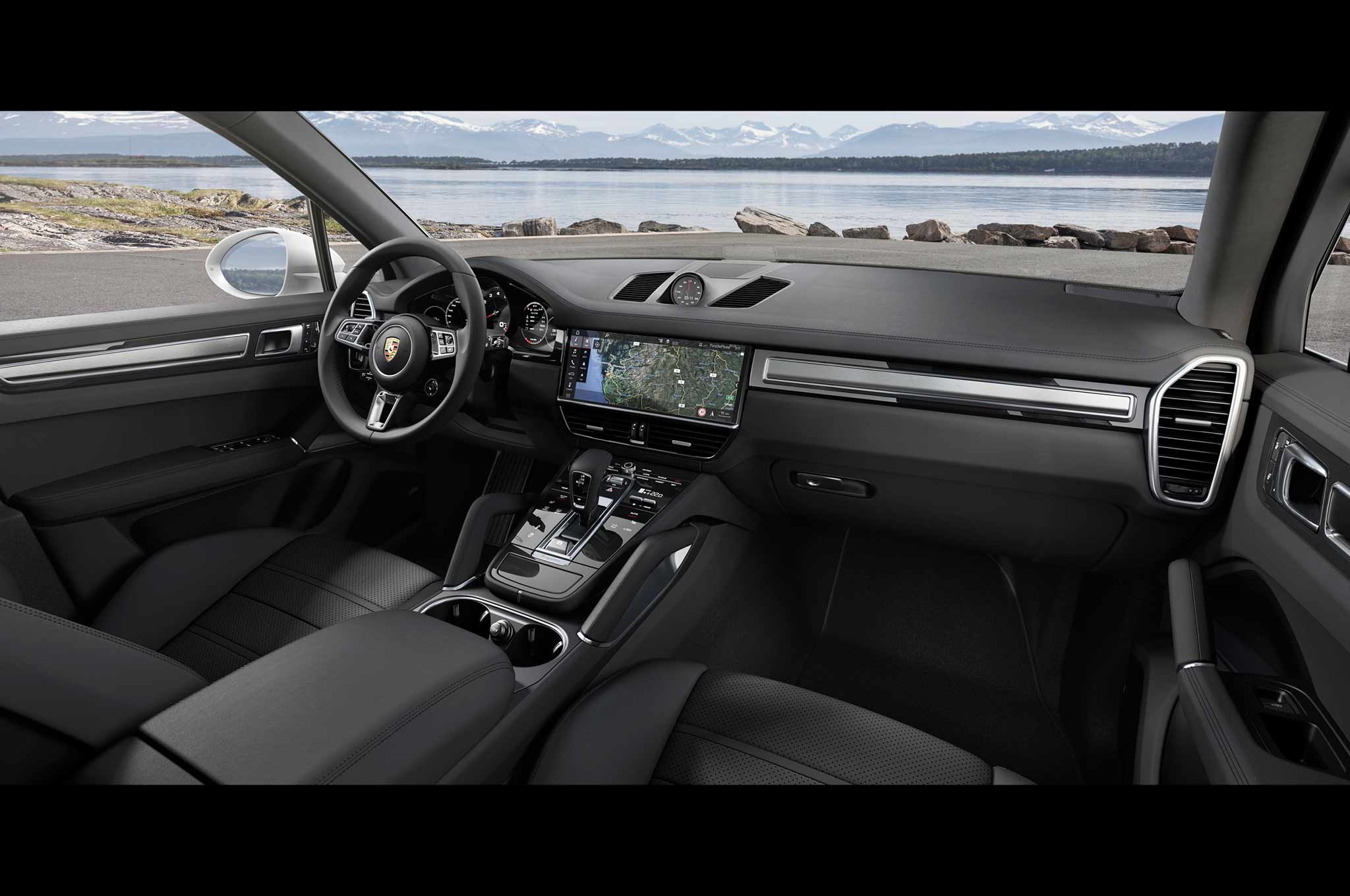 Cayenne Turbo 2019 tỏa sáng tại triển lãm Frankfurt ảnh 2 Cayenne Turbo 2019 toa sang tai trien lam Frankfurt anh 2