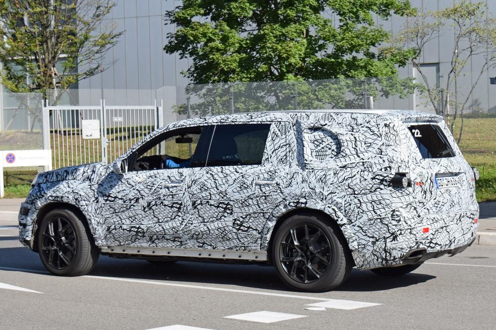 Hé lộ mẫu SUV cỡ lớn Mercedes GLS 2019 ảnh 4 He lo mau SUV co lon Mercedes GLS 2019 anh 4