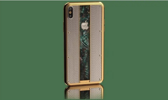 iPhone X ma vang,  kham kim cuong anh 4