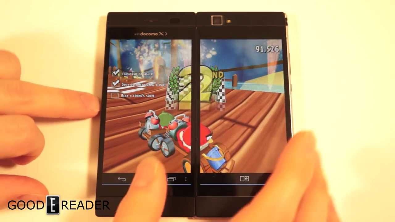 Smartphone hai man hinh cua NEC hinh anh