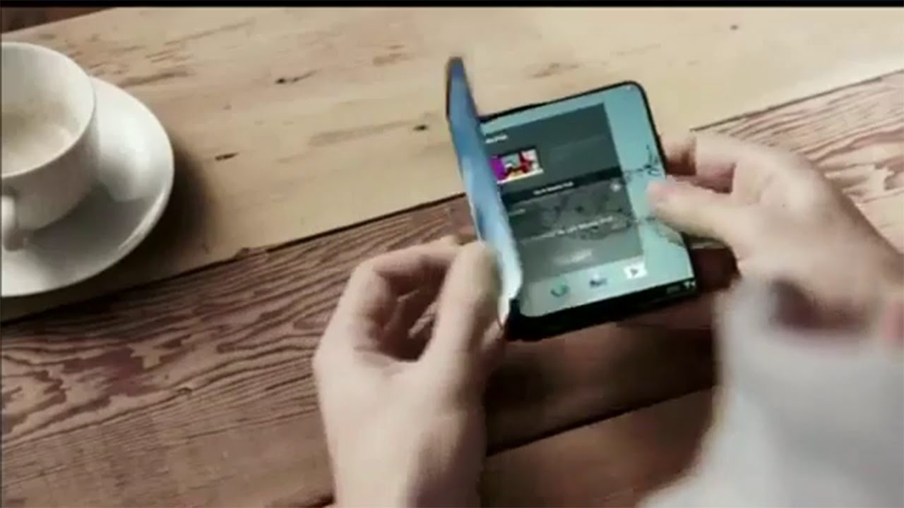 Concept dien thoai gap cua Samsung hinh anh