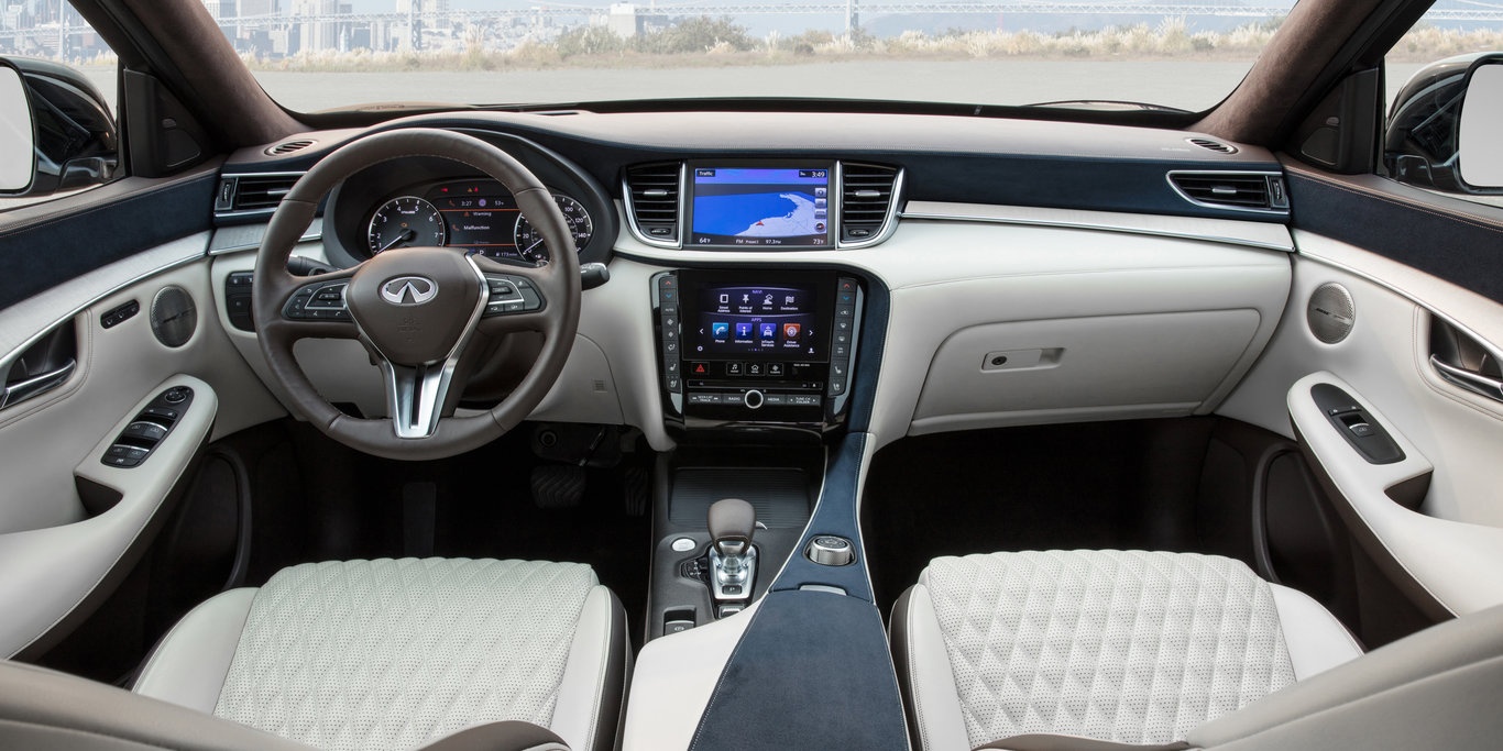 Infiniti QX50 2019 hiện đại với động cơ biến thiên tỷ số nén ảnh 7 Infiniti QX50 2019 hien dai voi dong co bien thien ty so nen anh 7