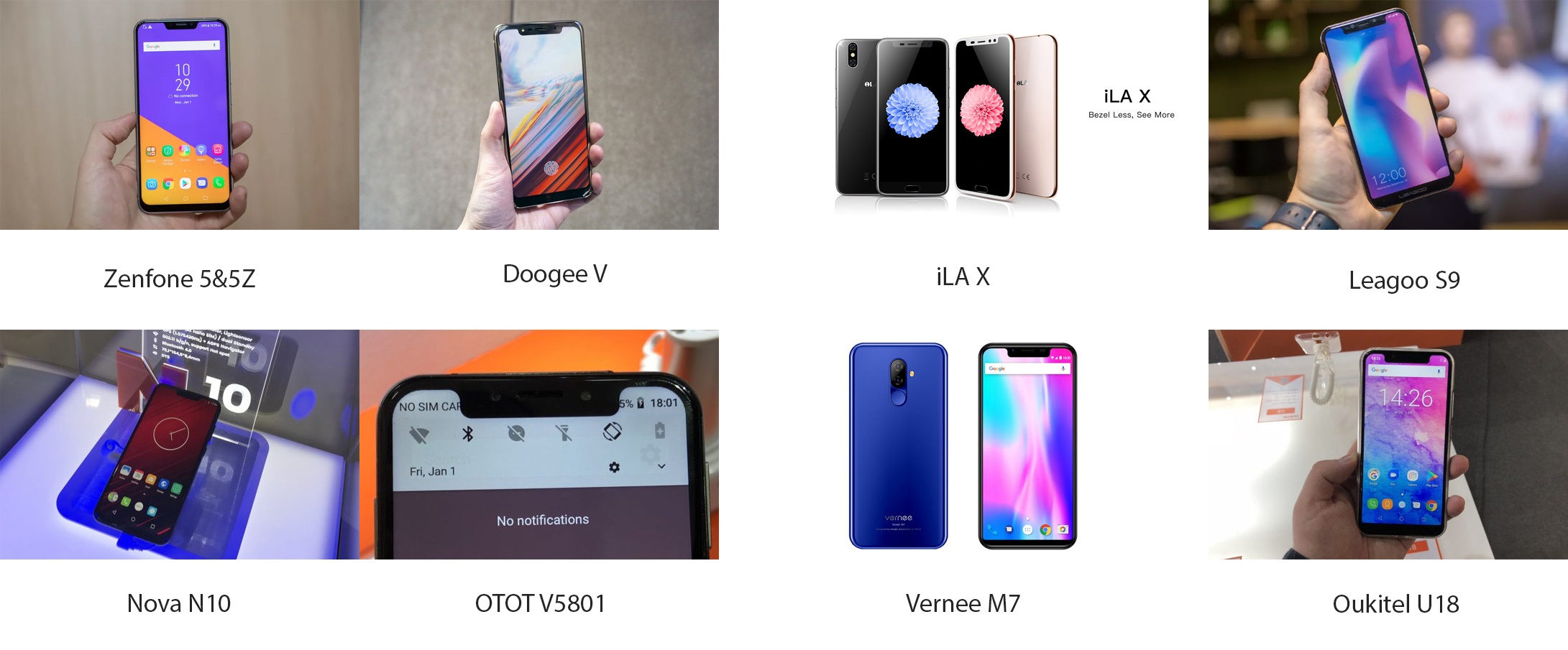 Dien thoai Android sao chep iPhone X anh 1
