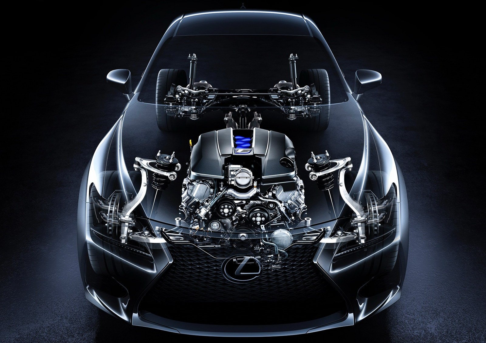 Lexus RC “lột xác” với phiên bản “báo đen” ảnh 3 Lexus RC “lot xac” voi phien ban “bao den” anh 3