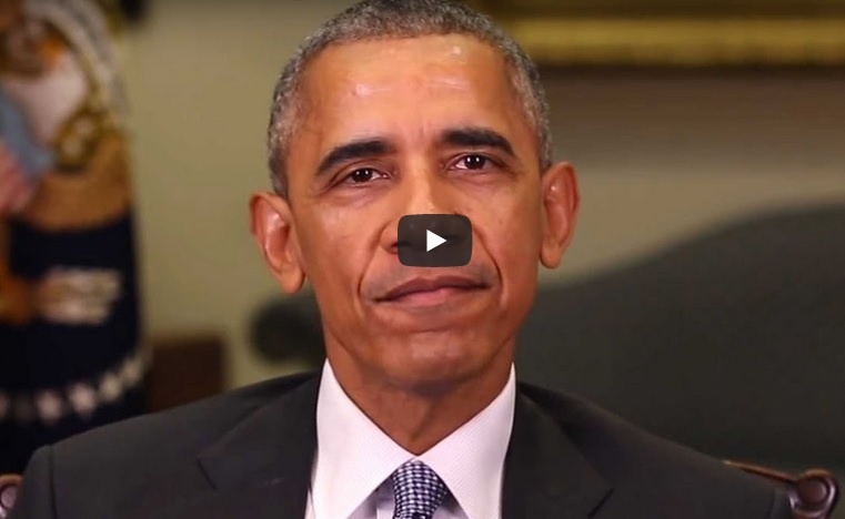 Video gia Obama noi xau Trump hinh anh