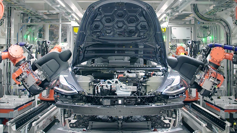 Tesla sản xuất 6.000 xe điện Model 3 mỗi tuần ảnh 1 Tesla san xuat 6.000 xe dien Model 3 moi tuan anh 1