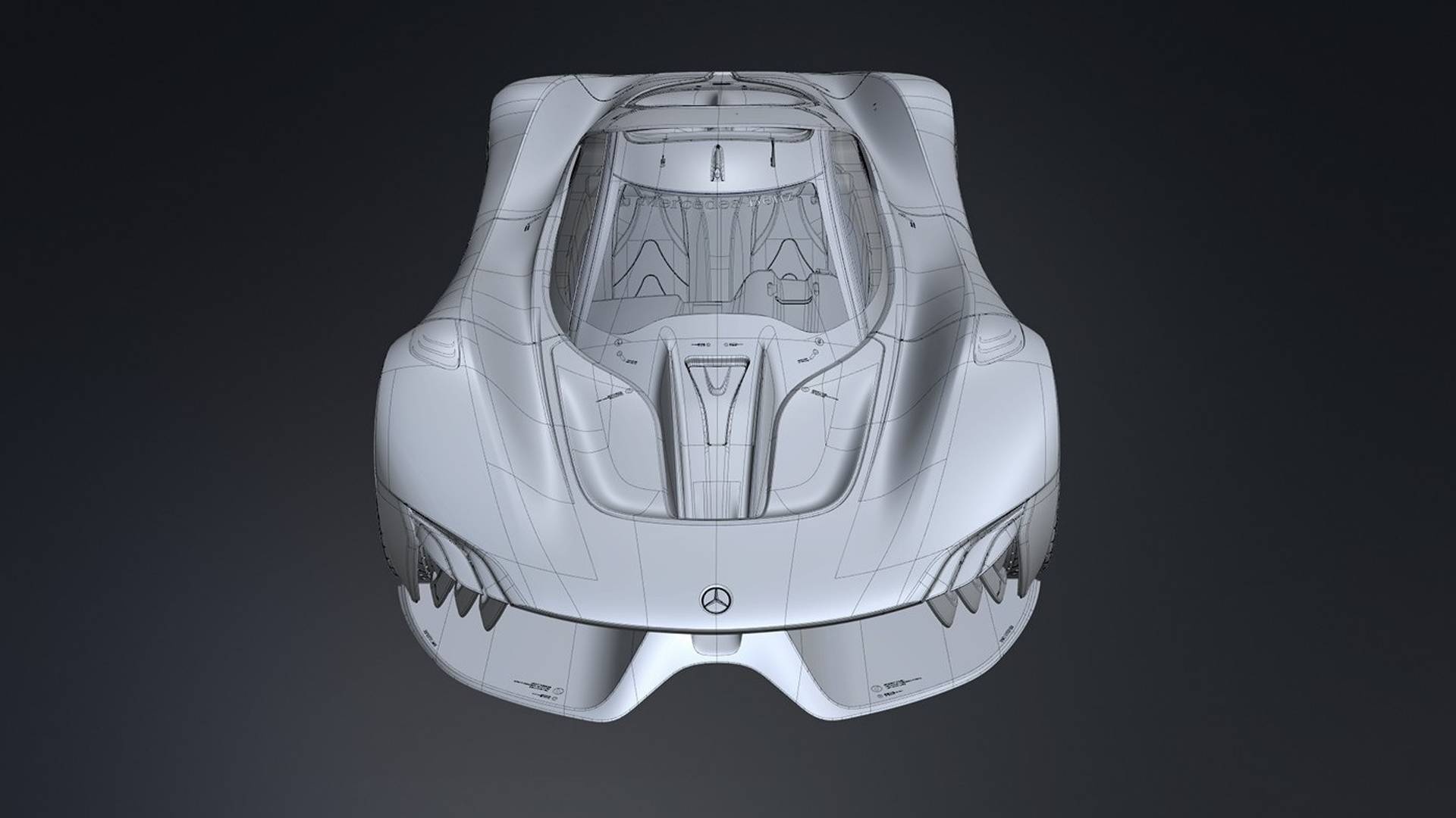 Sieu xe dien Mercedes C01 Vision anh 6