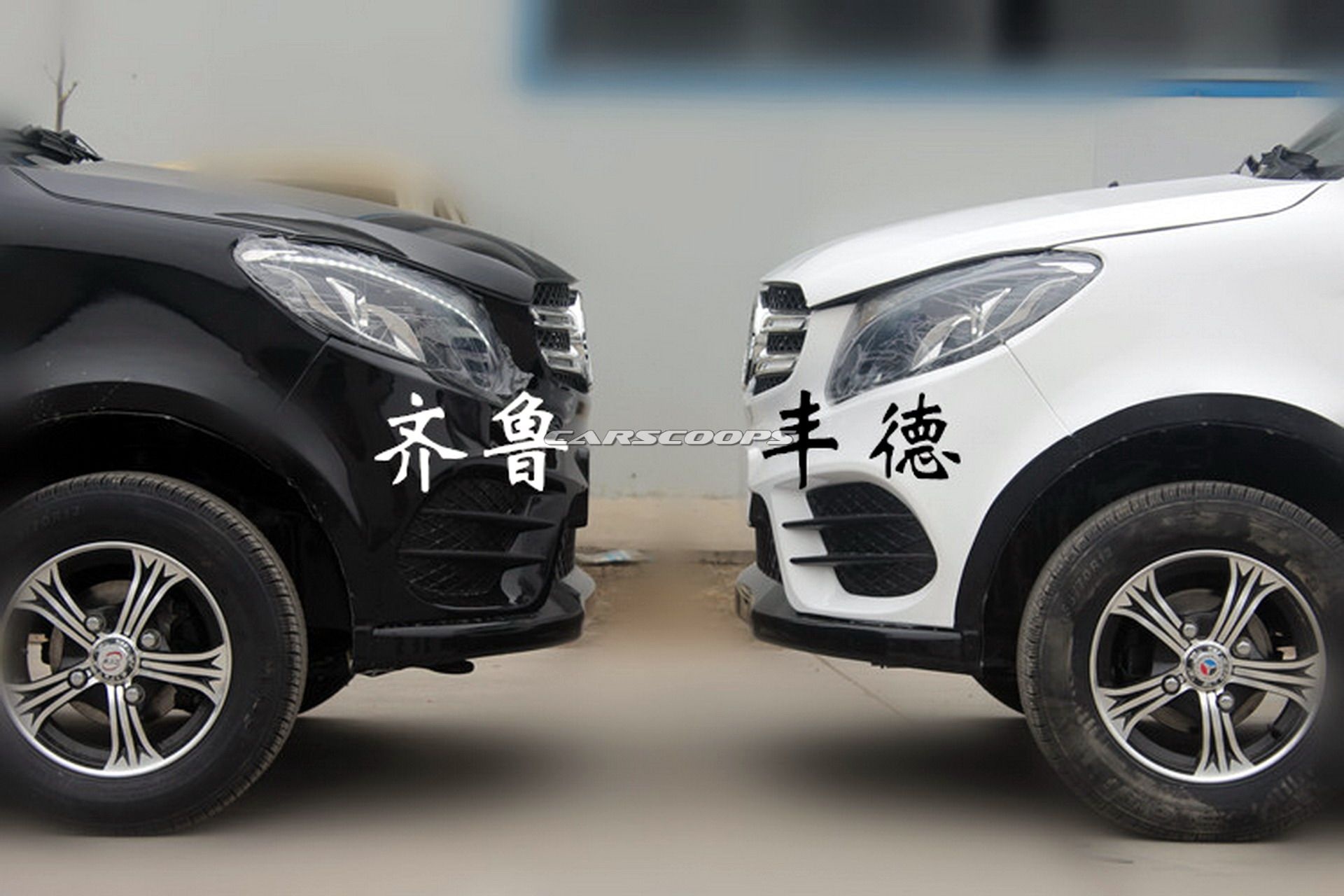 Xe nhái Range Rover Evoque và Mercedes GLE ảnh 11 Xe nhai Range Rover Evoque va Mercedes GLE anh 11