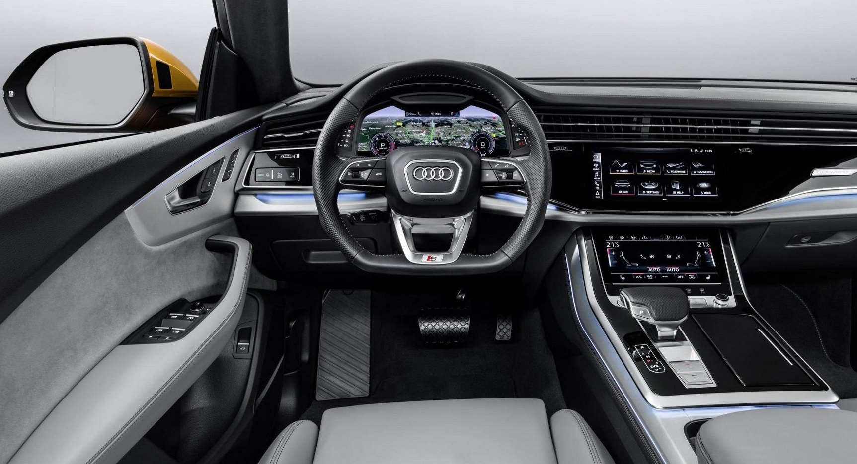 Audi Q8 2019 lo dien anh 5