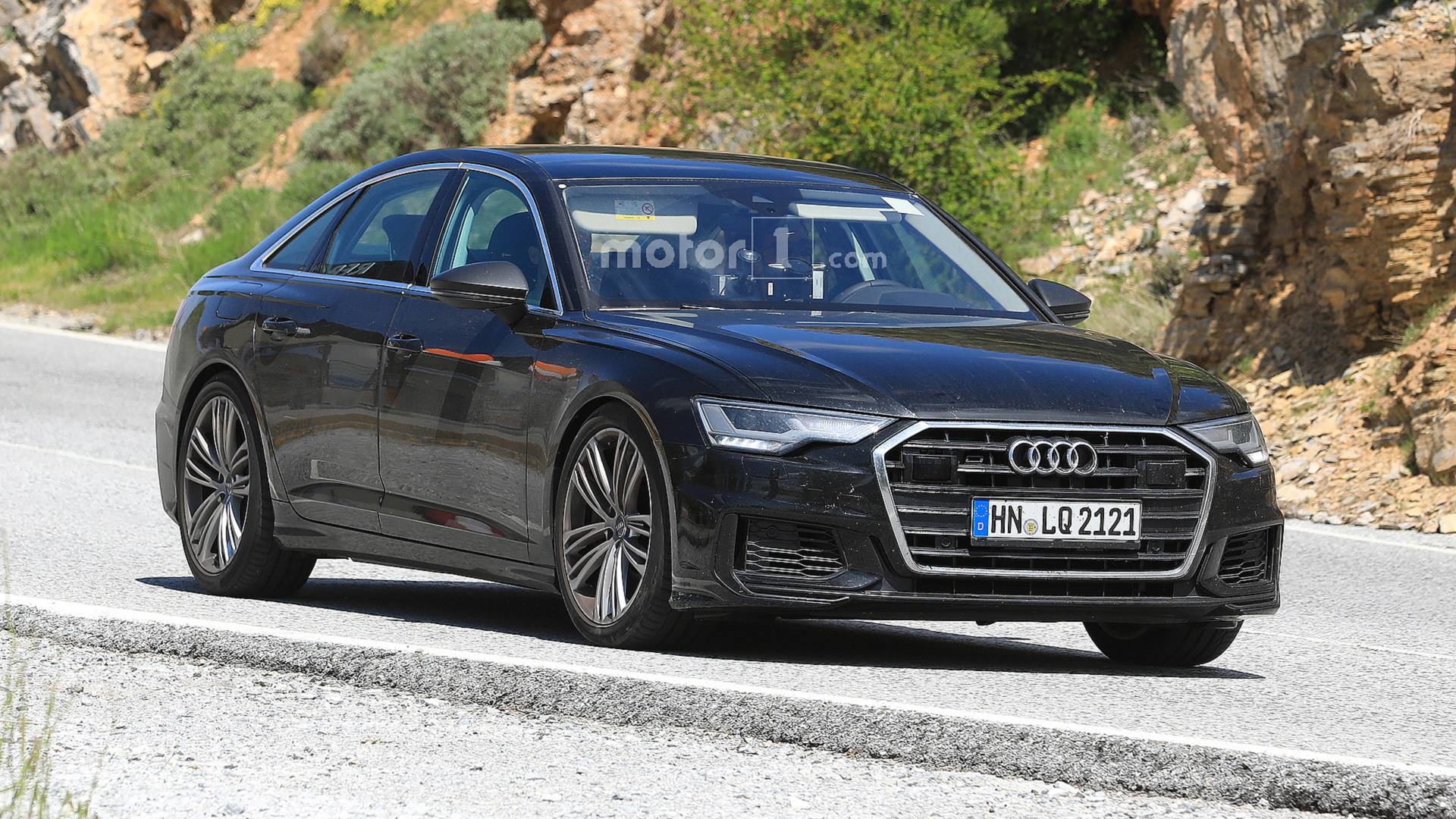 Audi S6 2019 lo hinh anh chinh thuc tren duong thu anh 2