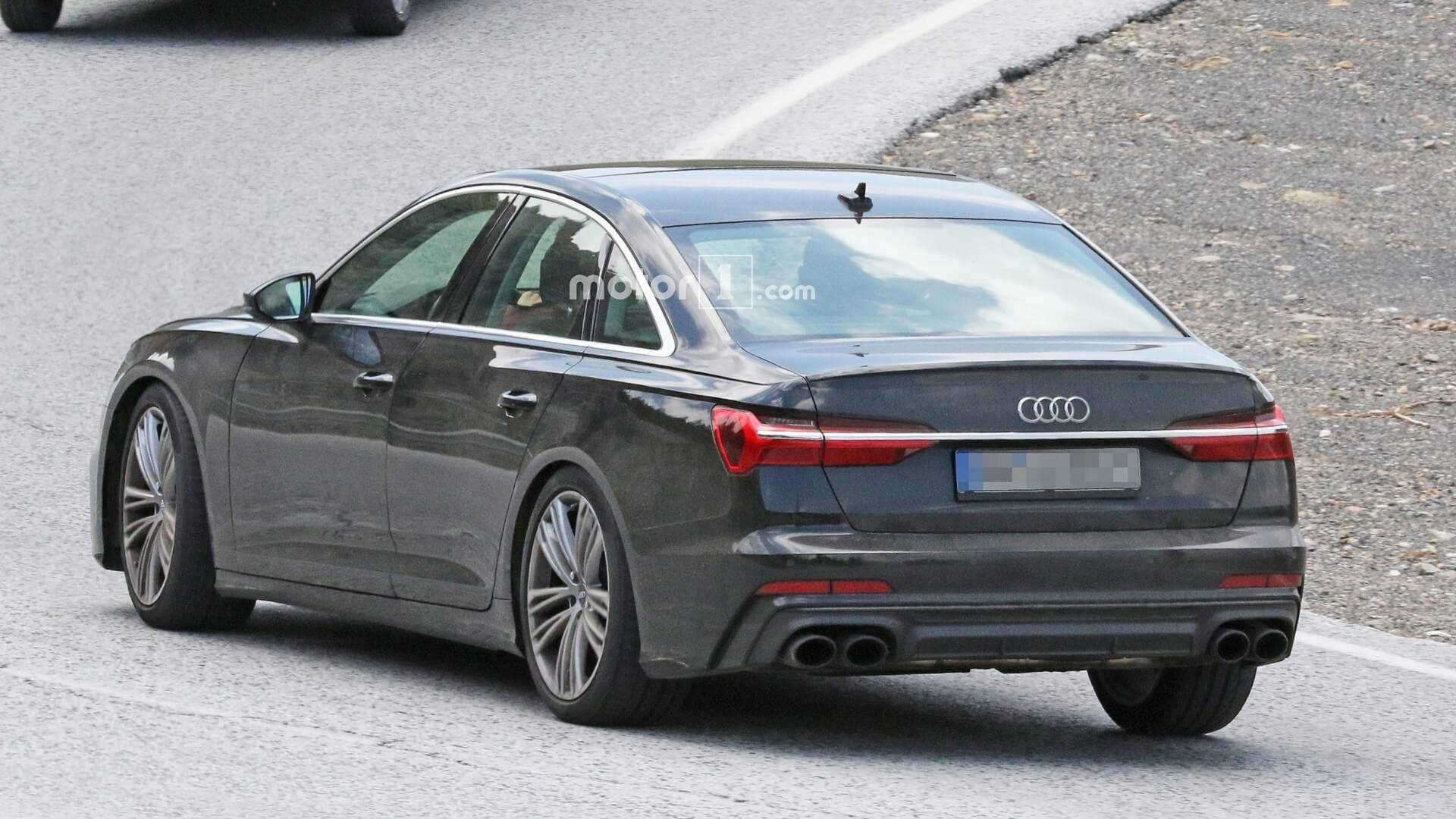 Audi S6 2019 lo hinh anh chinh thuc tren duong thu anh 5