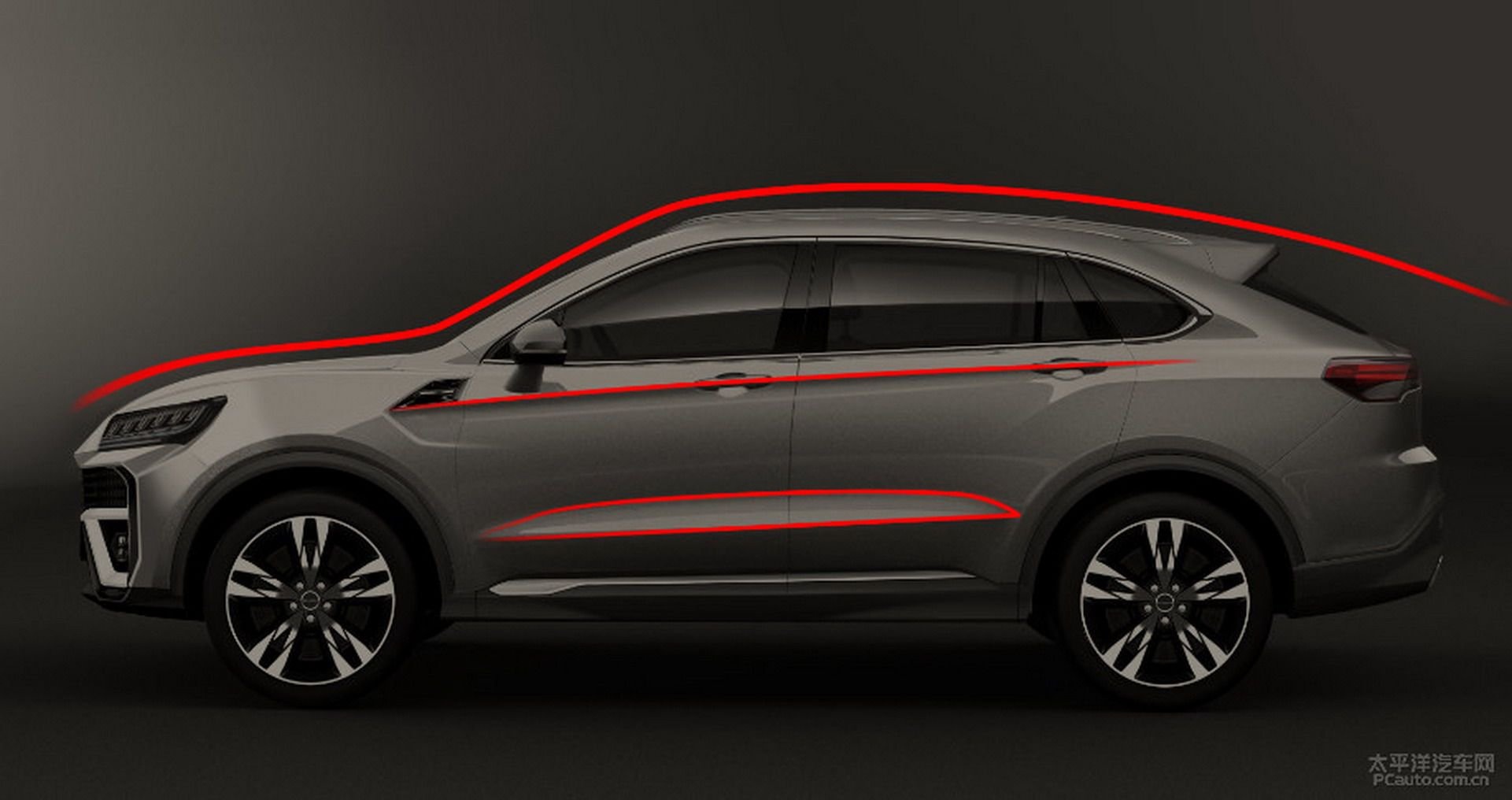 Xe Trung Quoc nhai Lamborghini Urus chinh thuc ra mat anh 6