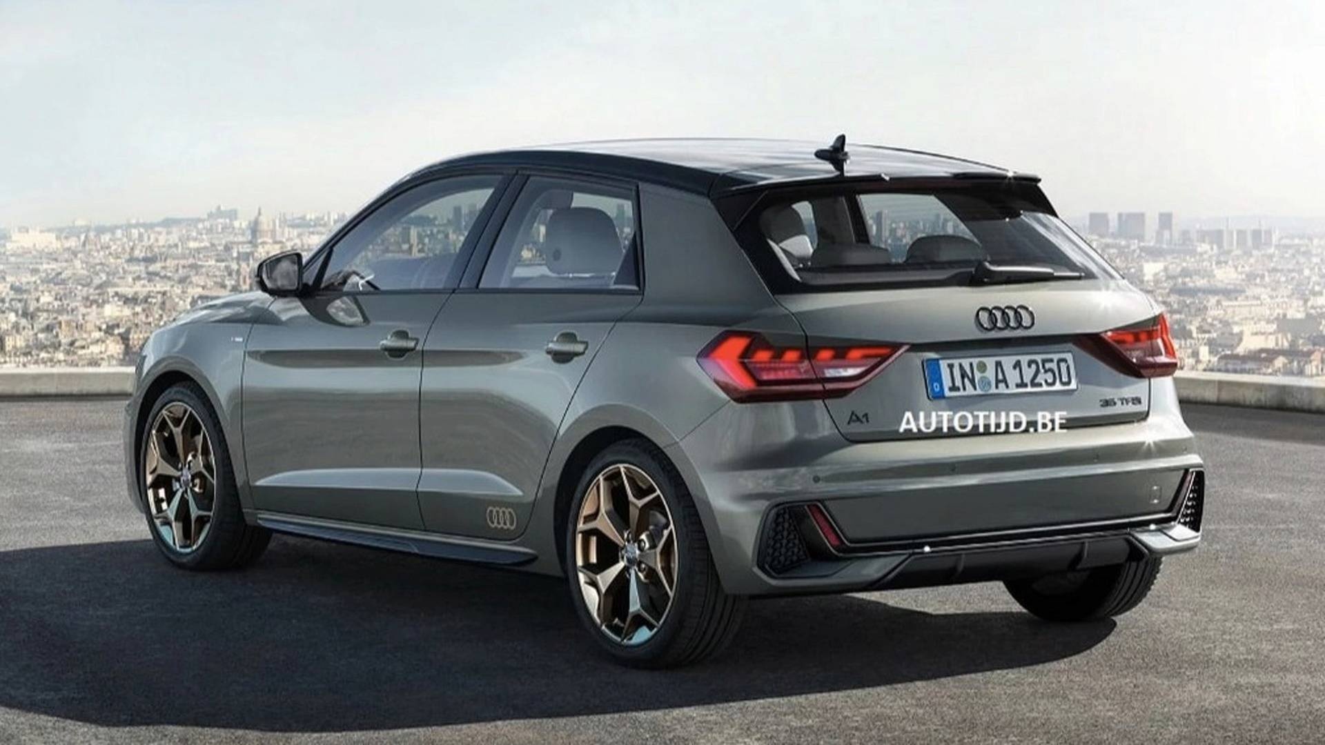 Audi A1 2019 hatchback bat ngo lo dien anh 2